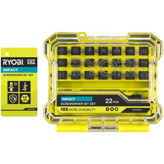Coffret de 22 embouts de vissage à impact RX