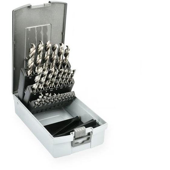 Coffret de 25 forets métaux HSS taillés meulés - HANGER - 155191