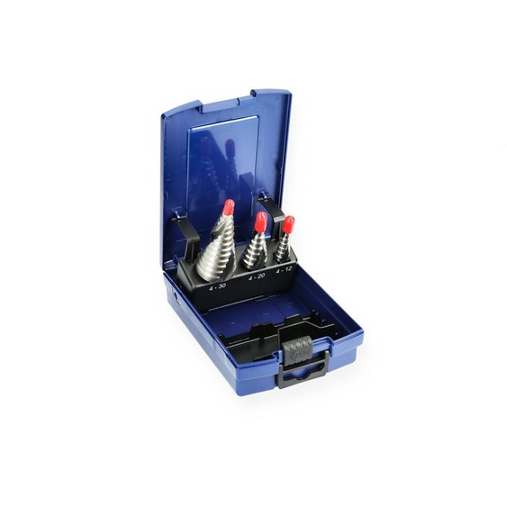 Coffret de 3 forets étagés HSS HANGER 153901