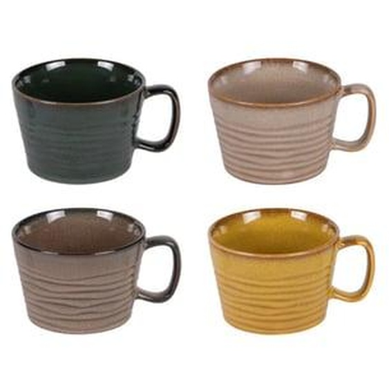 Coffret de 4 mugs bas Kili