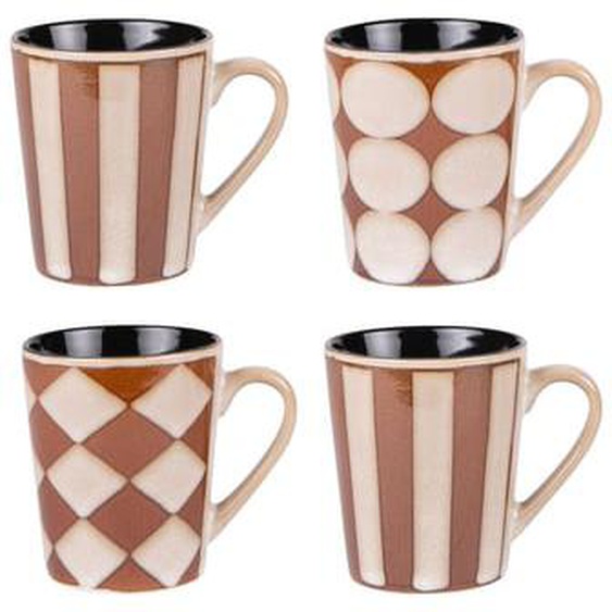 Coffret de 4 mugs Shelby  cl