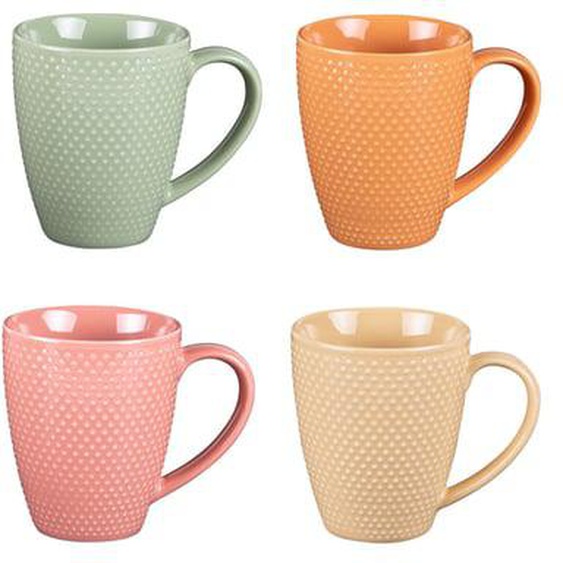 Coffret de 4 mugs Sunrise  cl