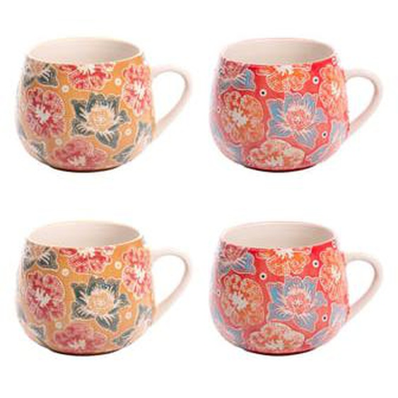 Coffret de 4 mugs Zphyr