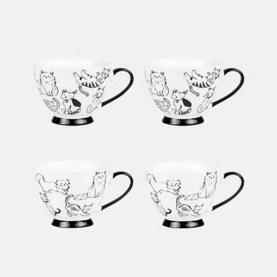 Coffret de 4 tasses - 20 cl