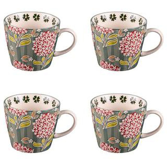 Coffret de 4 tasses - Cottage