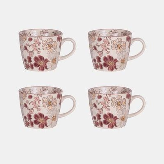 Coffret de 4 tasses