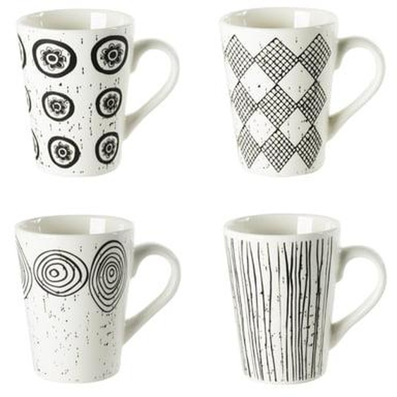 Coffret de 4 tasses Palawan
