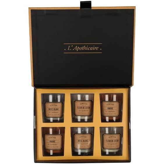 Coffret De 6 Bougies Parfumées -