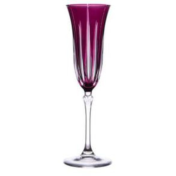 Coffret de 6 flûtes Divina violet  cl
