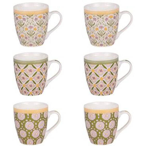 Coffret de 6 tasses Chester  cl
