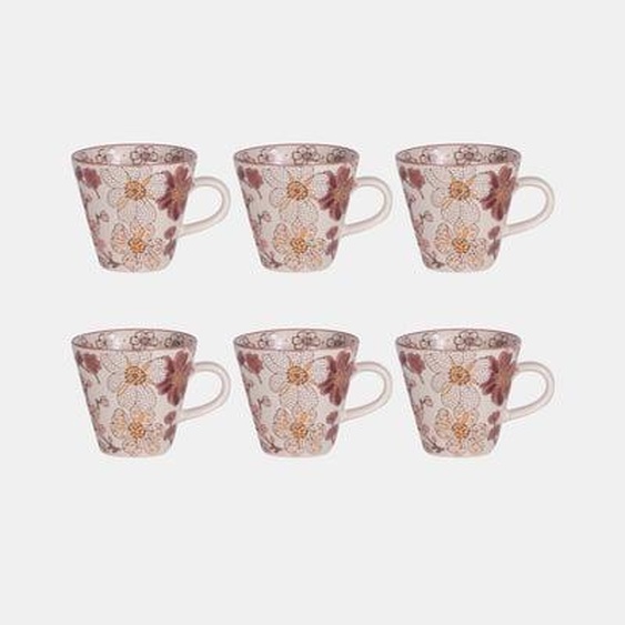 Coffret de 6 tasses