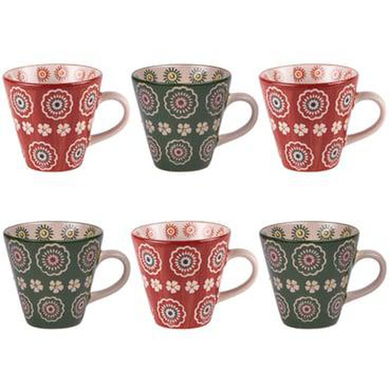 Coffret de 6 tasses Sullivan  cl