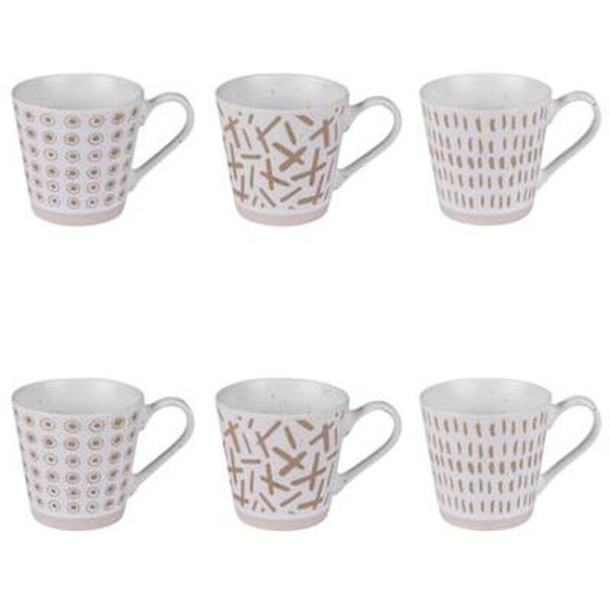 Coffret de 6 tasses Tara 1