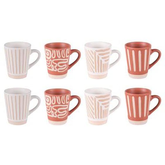 Coffret de 8 tasses Diwali  cl