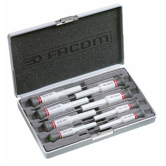 Coffret de 8 tournevis Micro-Tech® Torx® - FACOM - AEX.J2