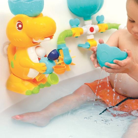 Coffret de bain Dino multicolore