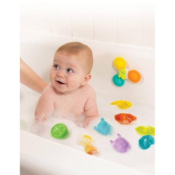 Coffret de Bain en silicone multicolore