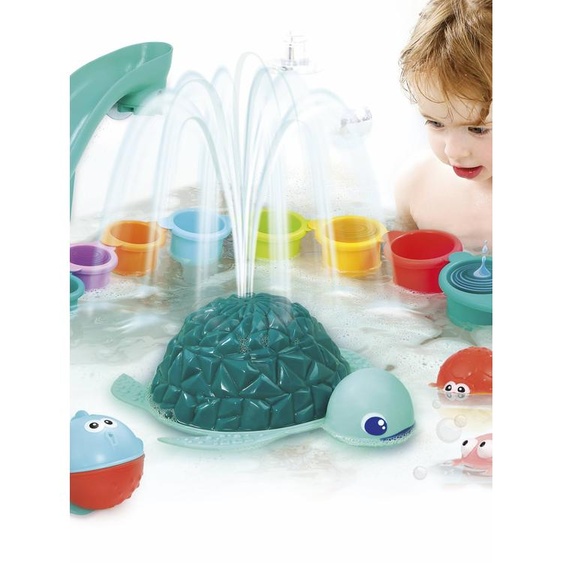 Coffret de bain multicolore