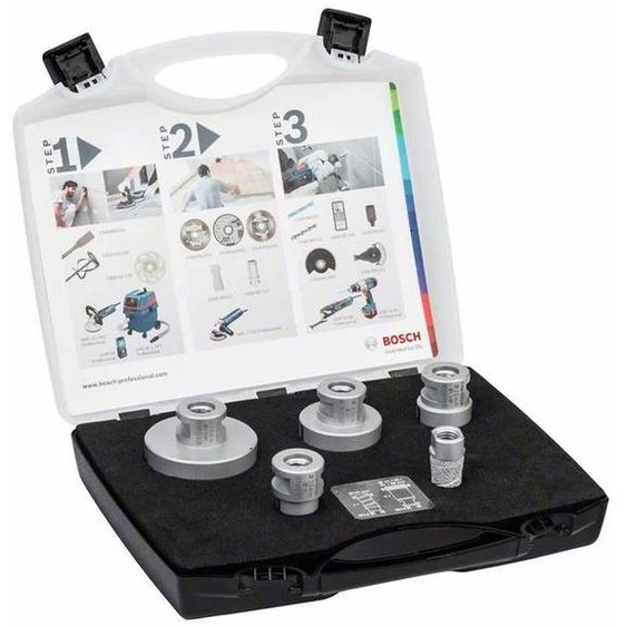 Coffret de lames de scies trépans diamantées à sec Dry Speed 20 à 68mm - BOSCH - 2608576669