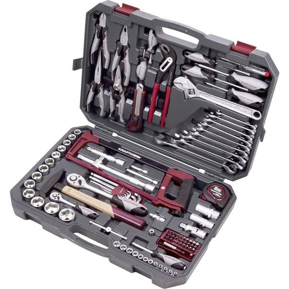 Coffret Douilles Kraftwerk 115 Pcs Kit Complet 115 Pièces 1/4 Et 1/2 - Kraftwerk