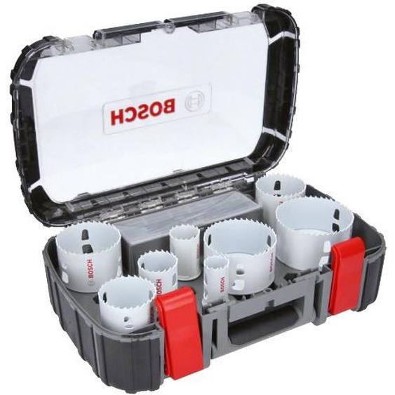Coffret électricien scies-trépans PROGRESSOR 11 pièces BOSCH 2608594194