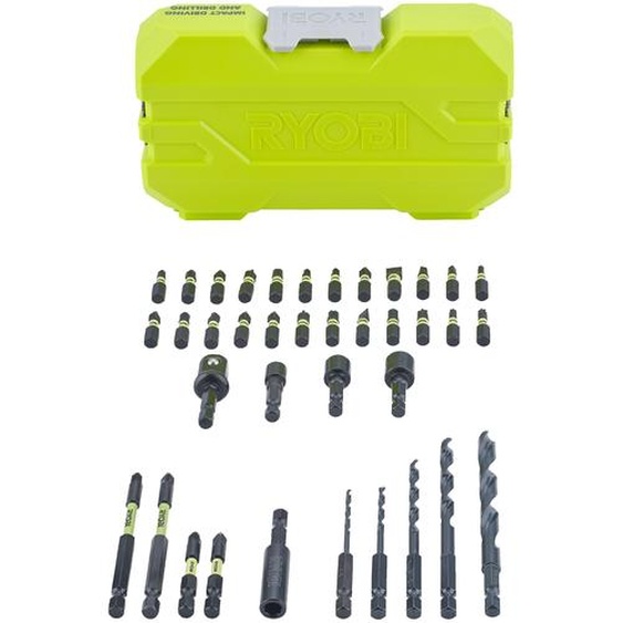 Coffret empilable 38 accessoires perçage-vissage