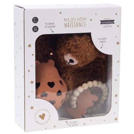 Coffret Éveil Ourson Marron