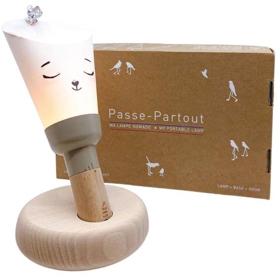 Coffret Lampe Nomade 5 En 1 Pléiades - Taupe Cendré Blanc, Taupe, Noir