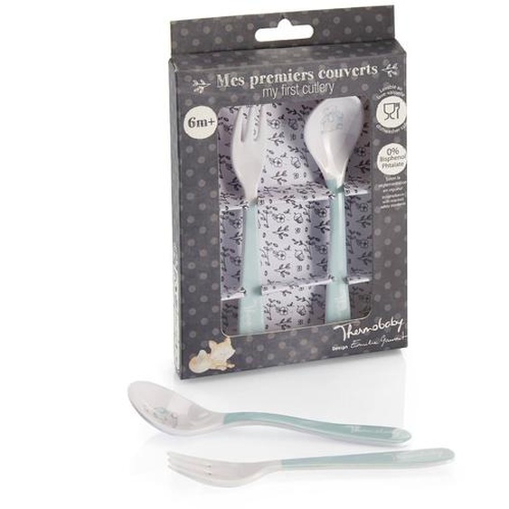 Coffret Mes Premiers Couverts Promenons-nous Dans Les Bois Blanc