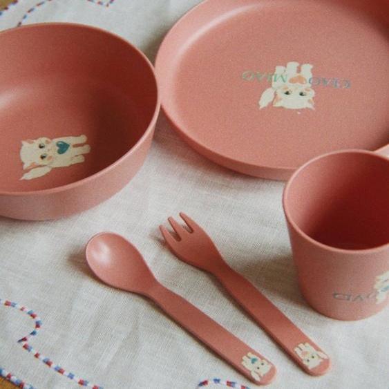 Coffret repas rose