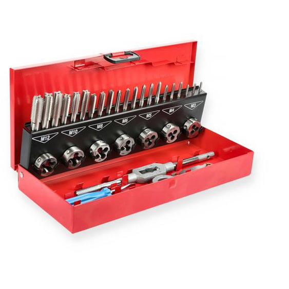 Coffret de 32 tarauds à mains et filières - HANGER - 155899