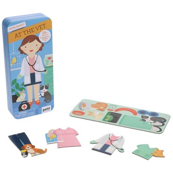 Coffret Vétérinaire – Jeu D’imitation Pour Enfants Multicolor