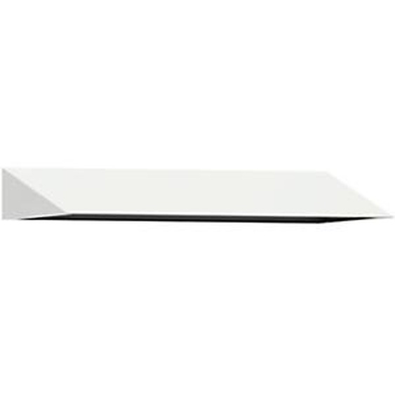 Coiffe inclinée Vestiaire métal Budget monobloc industrie propre - Largeur 90 cm - Gris