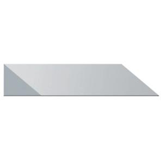 Coiffe inclinée Vestiaire métal Budget monobloc industrie salissante - Largeur 40 cm - Gris