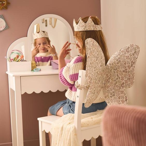 Coiffeuse enfant Feston blanc