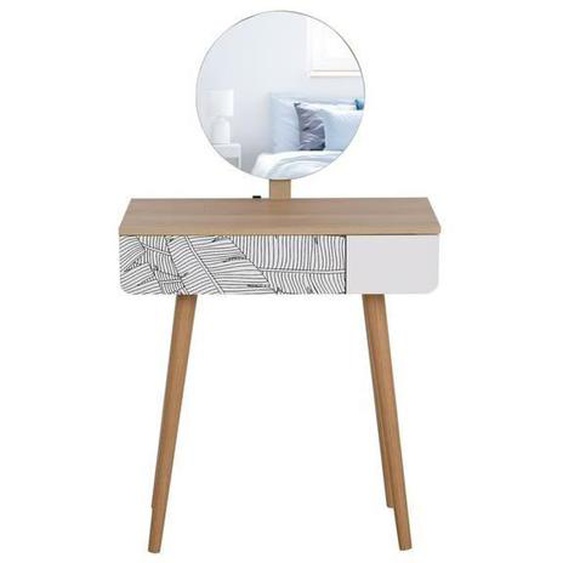 Coiffeuse - MYCOCOONING - ORNELLA - Blanc - Design - Scandinave