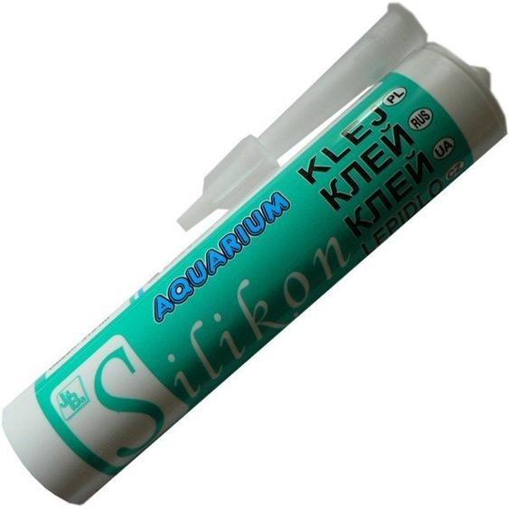 Colle silicone pour aquariophilie 310 ml, noire