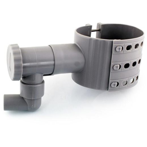 Collecteur récupérateur deau de pluie gris - Fitt - Gris - PVC