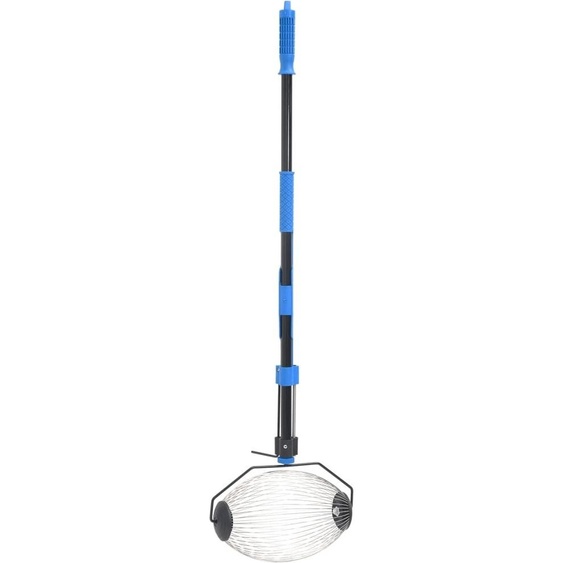 Collecteur de noix bleu 127 cm acier