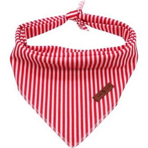 Collection pour chiens - Robe confortable en toile - Collier de fête pour chien - Tissu en coton doux - Taille L, 76 x 53 cm, couleurs variées