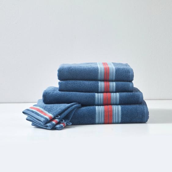 Collection serviettes de bain 420 gr/m² liteau rayures bayadères -