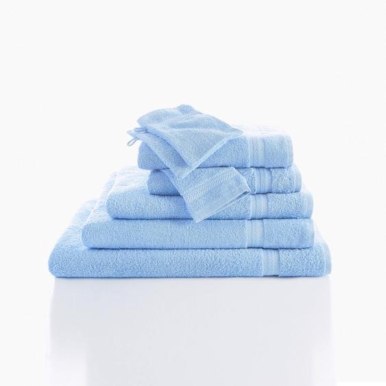 Collection serviettes de bain unies 420 g/m2 confort moelleux -