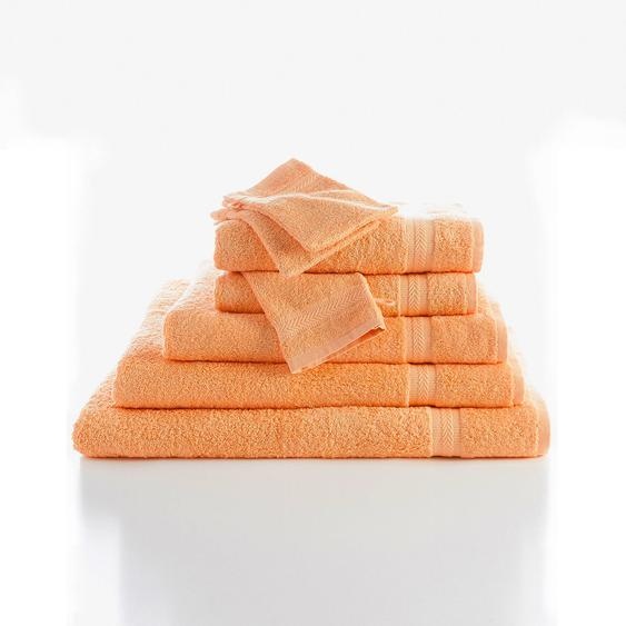 Collection serviettes de bain unies 420 g/m2 confort moelleux -