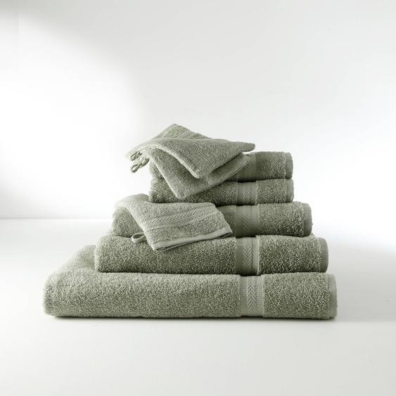 Collection serviettes de bain unies 420 g/m2 confort moelleux -