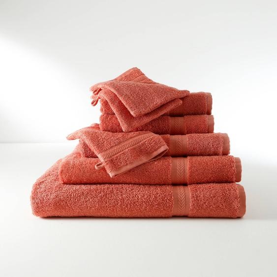 Collection serviettes de bain unies 420 g/m2 confort moelleux -
