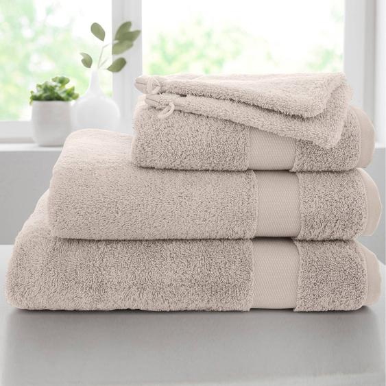 Collection serviettes de bain unies coton modal 500 g/m² -