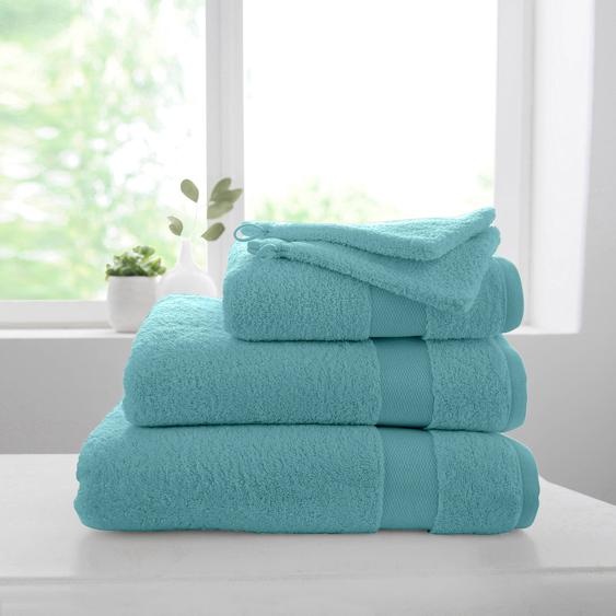Collection serviettes de bain unies coton modal 500 g/m² -