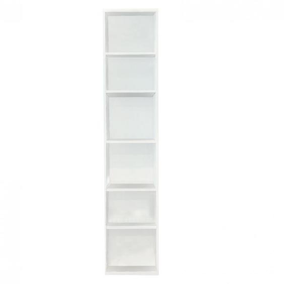 Colonne bibliothèque ARLITEC TEDDY largeur 45 cm blanc mat alpin