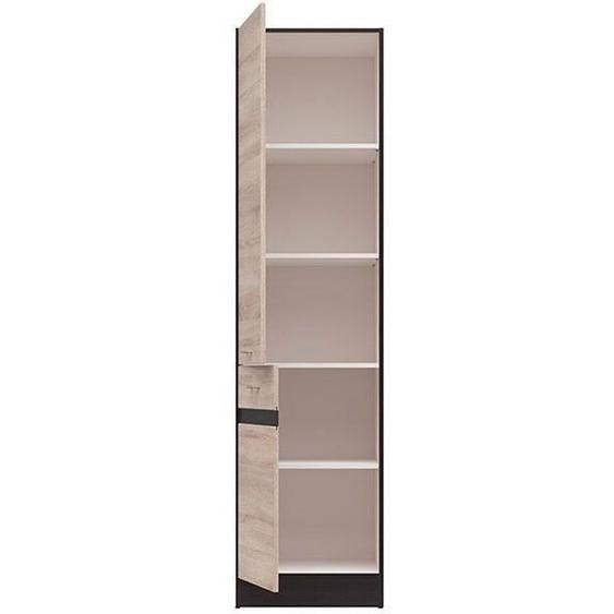 Colonne de cuisine 2 portes ouvrant à gauche - 50 x 196 x 46 cm - Chêne Sonoma
