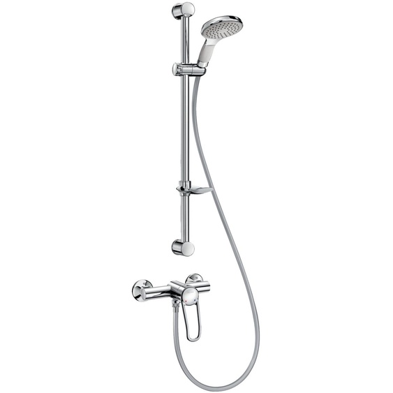 Colonne de douche Delabie avec mitigeur SECURITHERM EP monocommande - 2739EPKIT